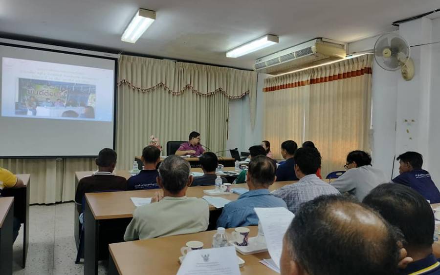 ร่วมประชุมคณะกรรมการ คณะทำงาน ธนาคารขยะ เทศบาลตำหาดแพง ณ ห้องประชุมสภาเทศบาลตำบลหาดแพง ชั้น 2